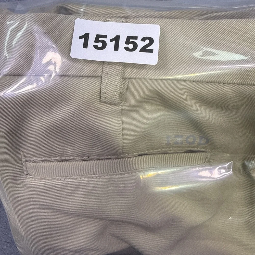 Izod Golf Men's TAN Pants Size 34x32  Straight Fit Excellent Condition